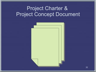 Project Charter &
Project Concept Document




                           32
 