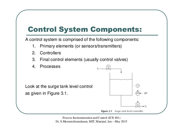 Class 3 control system components