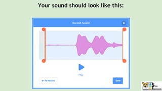 Your sound should look like this:
 