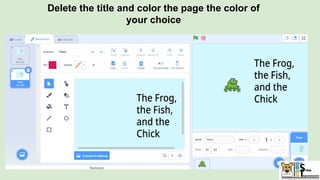 Delete the title and color the page the color of
your choice
 