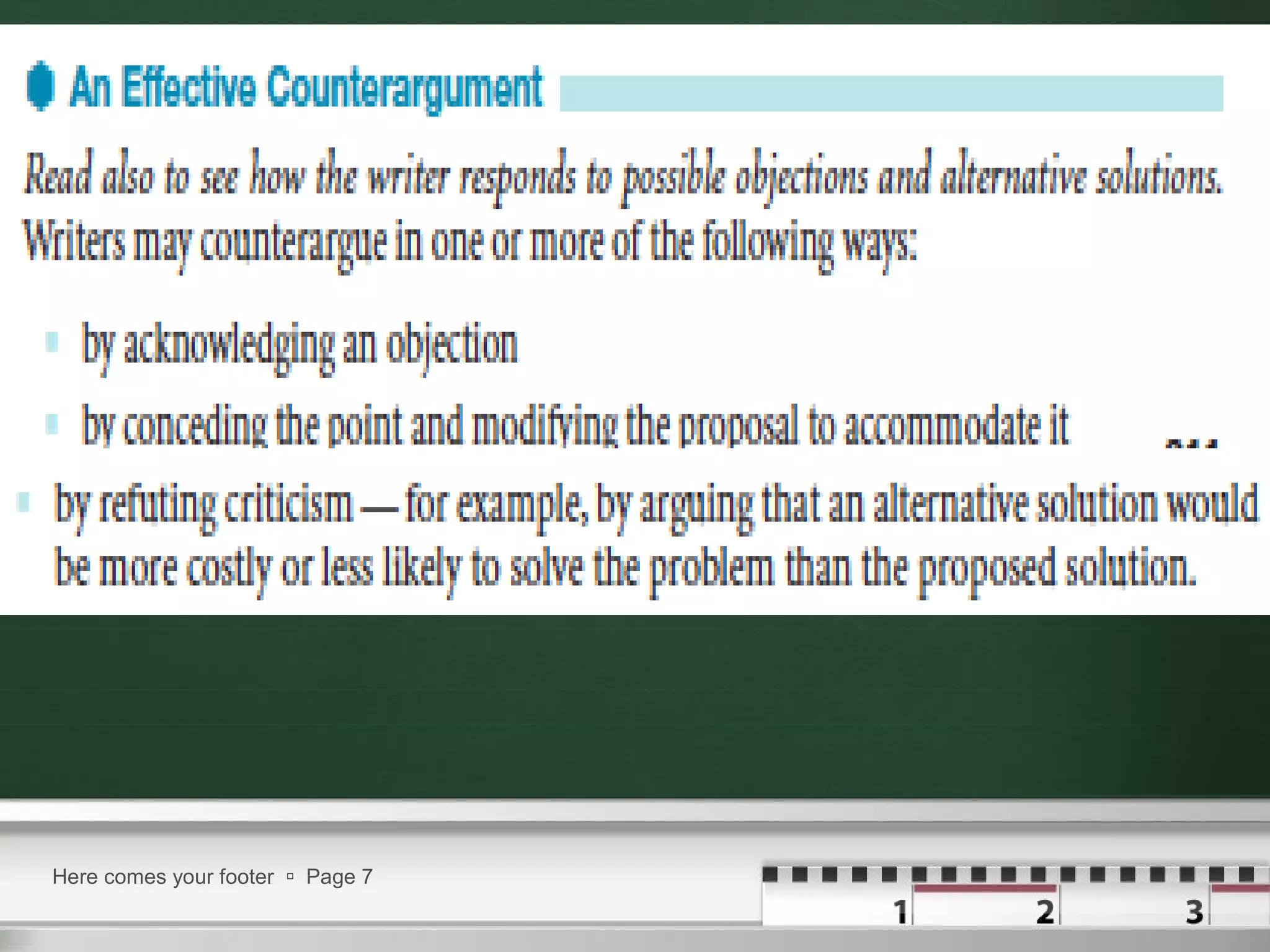 Here comes your footer  Page 7
 