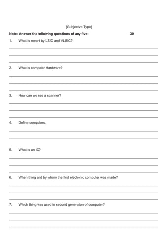 Class 4 | PDF