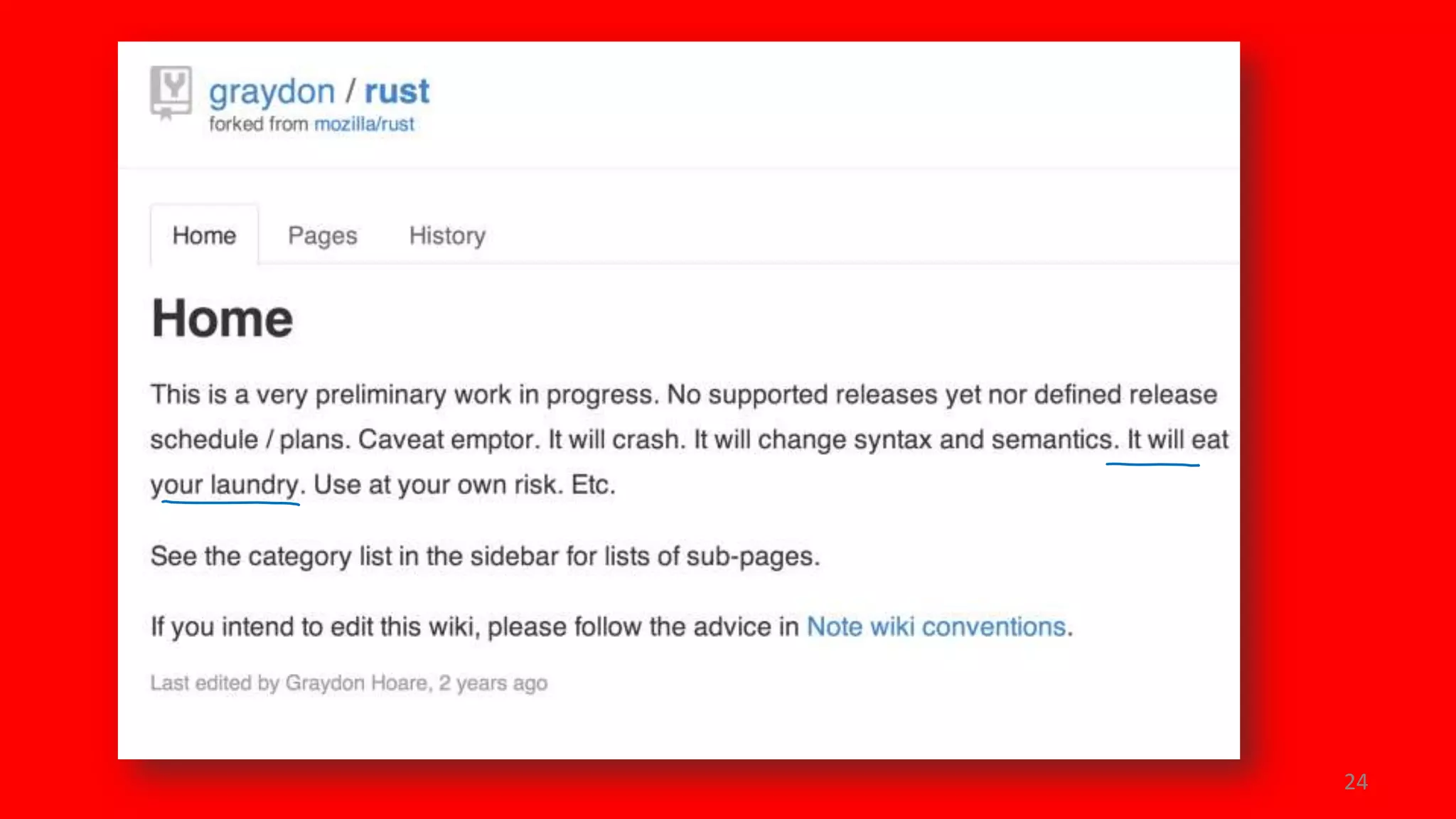 Humans should not
be getting bored and
grumpy waiting for
their browser to
render a page while
cores are sitting idle!

24

 