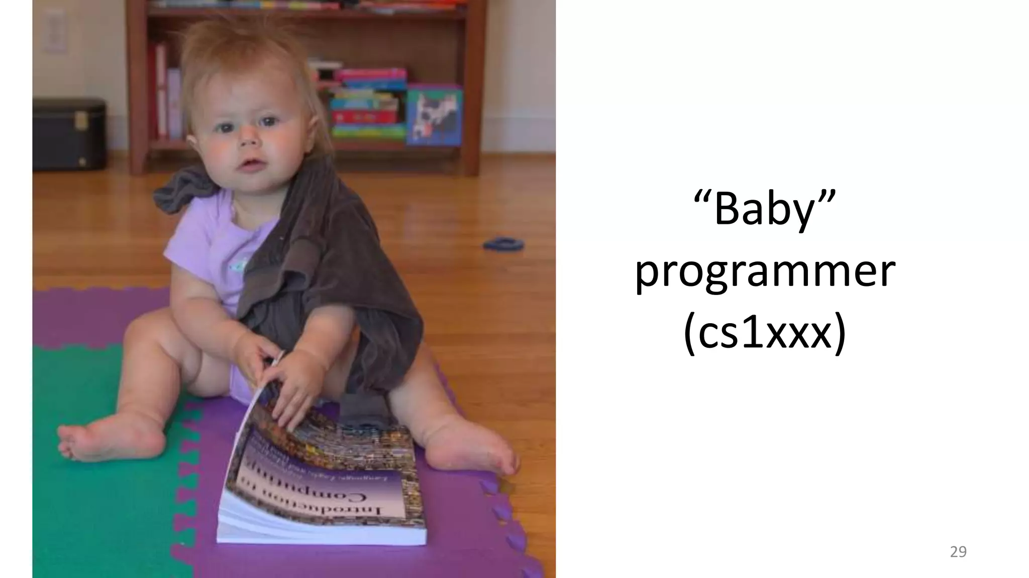 Really starting from
scratch is really hard…
this is why getting
Servo to the point
where it can render a
static page is cakeworthy!

29

 