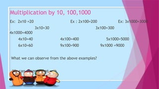 CLASS 4-Ch 6- MULTIPLICATION.pp on with carry over and without carry ...