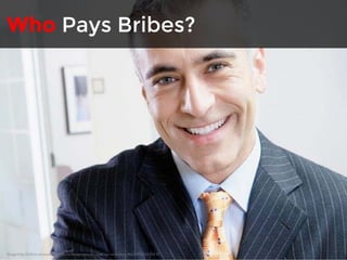 Who Pays Bribes? 
Image:http://office.microsoft.com/en-us/images/results.aspx?qu=smile&ex=1#ai:MP900424431| 
 