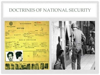 DOCTRINES OF NATIONAL SECURITY

 