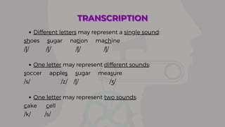 Class 4 - Phonetics