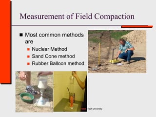 Class 4 Soil Compaction ( Geotechnical Engineering ) | PDF