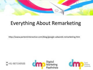 Everything About Remarketing
http://www.portentinteractive.com/blog/google-adwords-remarketing.htm
 
