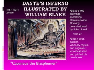 Class 4 dante’s inferno william blake the real one | PPT