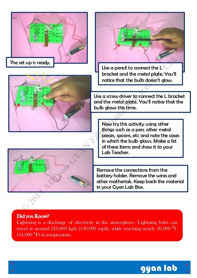 Electricity for Beginners Funducative Experiments
