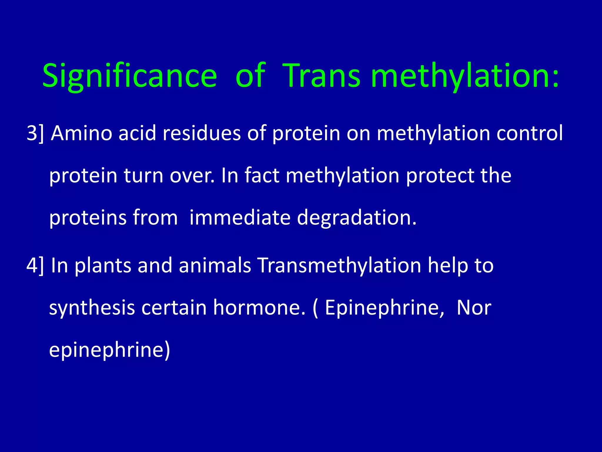 General Reactions involved in amino acid metabolism | PPTX