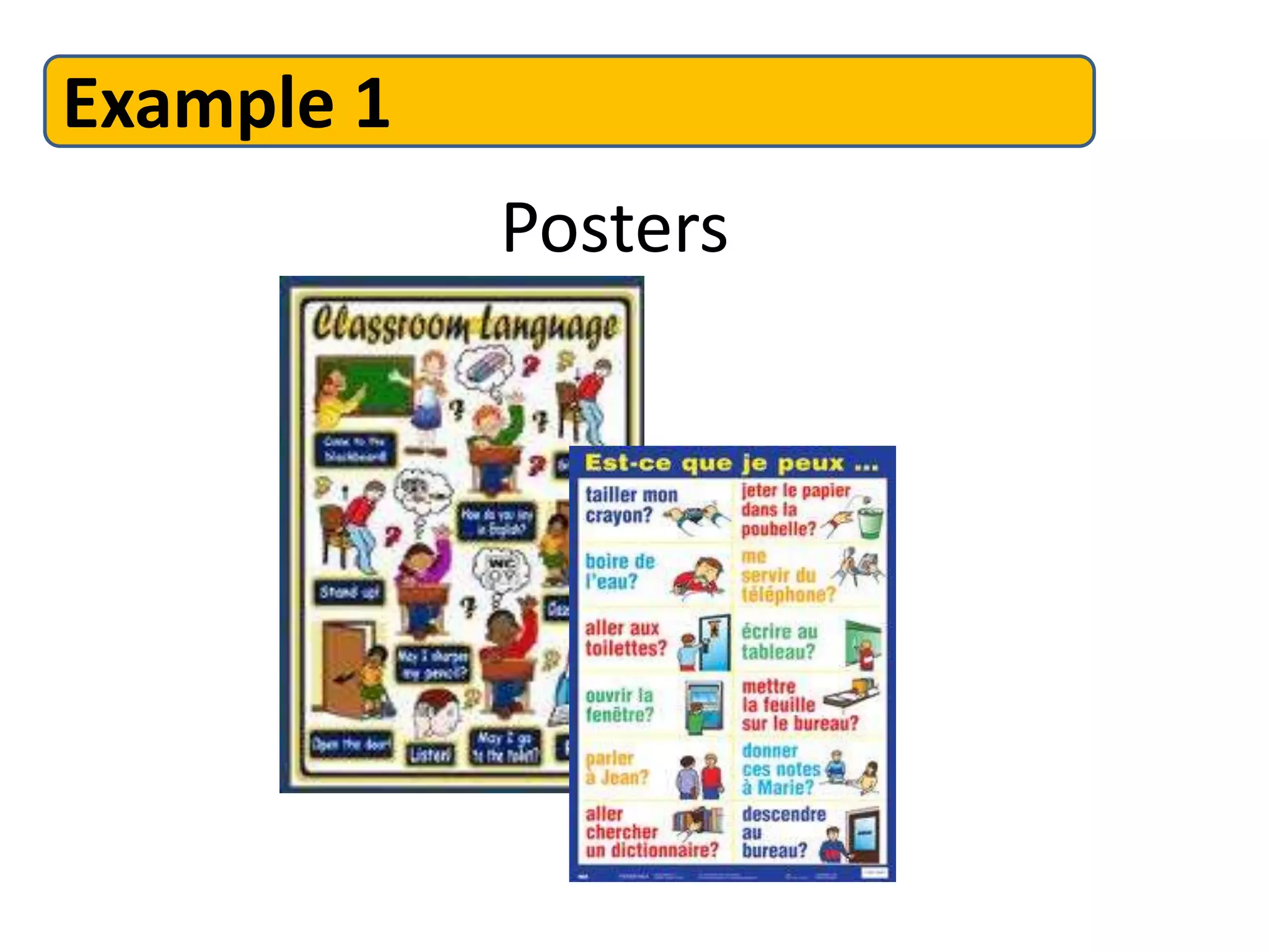 Example 1
            Posters
 