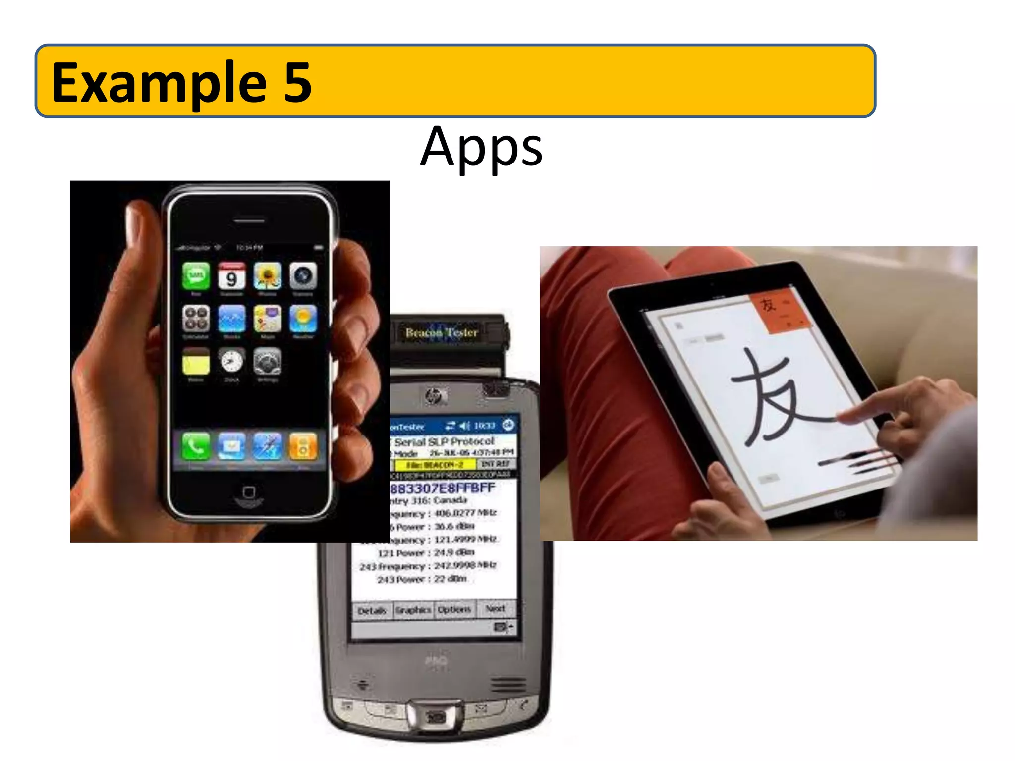 Example 5
            Apps
 