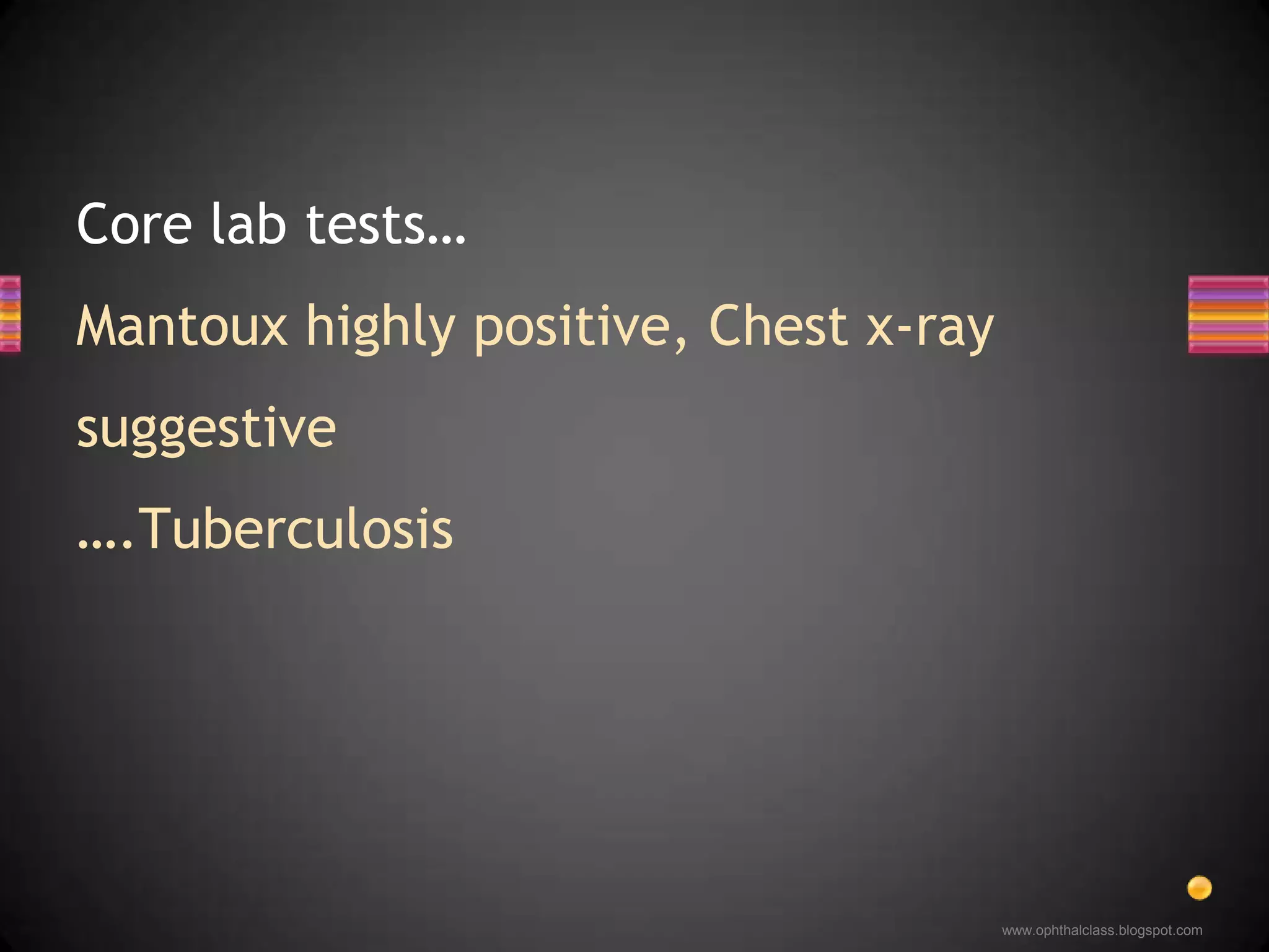 A 35 year old male patient with blurry vision…