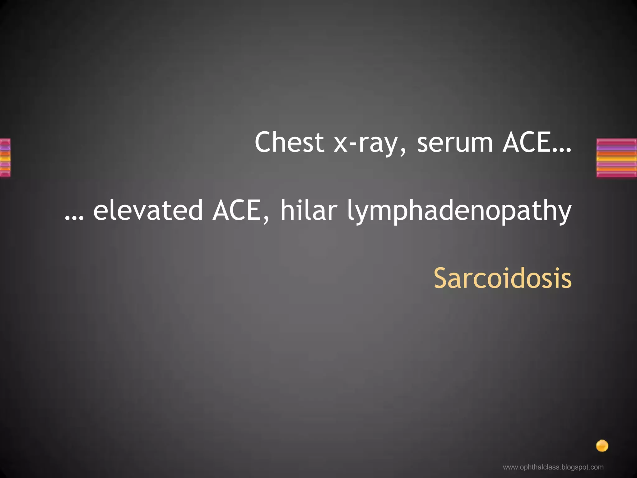 Granulomatous KPs, aqueous flare and cells