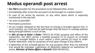 Police Modus Operandi CLASS 5 PROCEDURE AFTER ARREST_e14f776e6702f3c203a3d4d922fe8d08.pptx