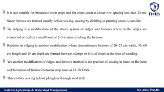 Random Tie Ridging class 5 Soil and Water Conservation Techniques ppt.pptx