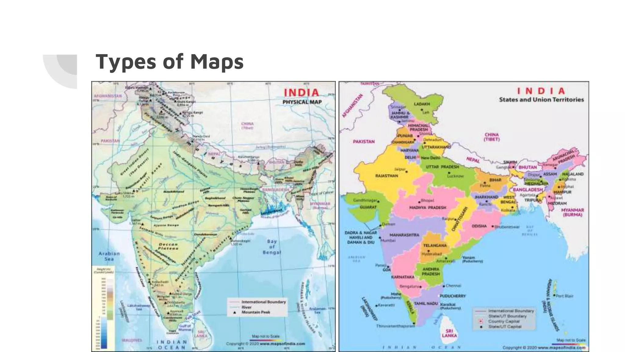 Types of Maps