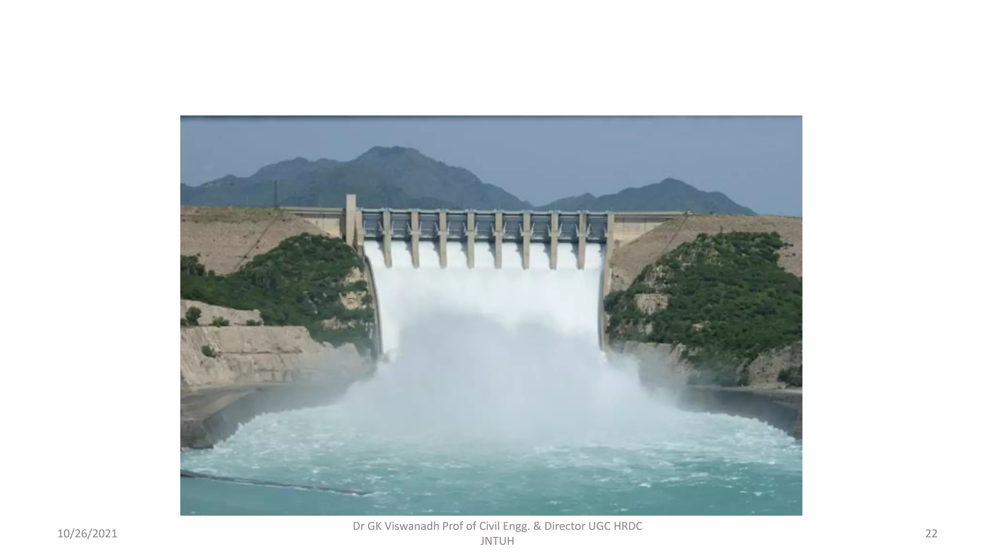 Dr GK Viswanadh Prof of Civil Engg. & Director UGC HRDC
JNTUH
10/26/2021 22
 
