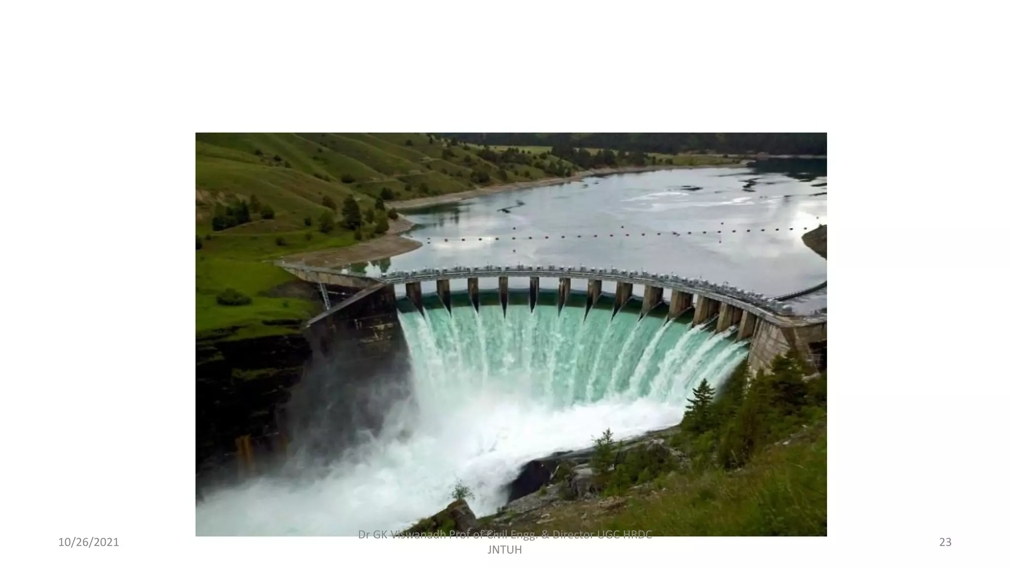 Dr GK Viswanadh Prof of Civil Engg. & Director UGC HRDC
JNTUH
10/26/2021 23
 