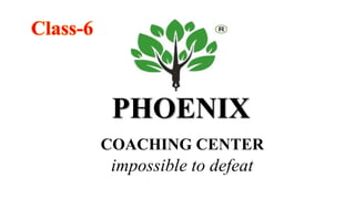 PHOENIX
COACHING CENTER
impossible to defeat
 