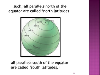 Ppt of Class 6 ,ch 2, globe , Geography pdf | PDF