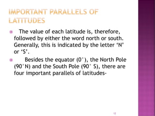 Ppt of Class 6 ,ch 2, globe , Geography pdf | PDF