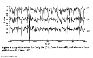 Cross Dating Tree Rings Process GEOG3839_6_CrossDating | PDF