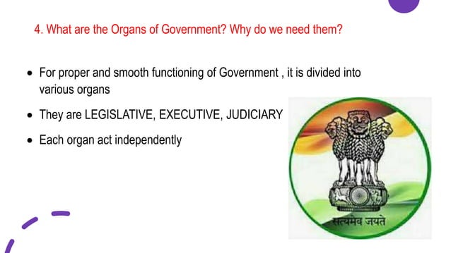Class 6 the government | PPTX