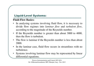 Liquid Engineering Math Class 7 mathematical modeling of liquid-level systems | PDF