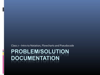 Class 7 lecture notes | PPT