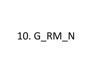 10. G_RM_N
 