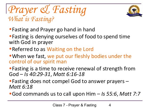 what is fasting foundation class prayer and fasting what is fasting foundation class prayer and fasting