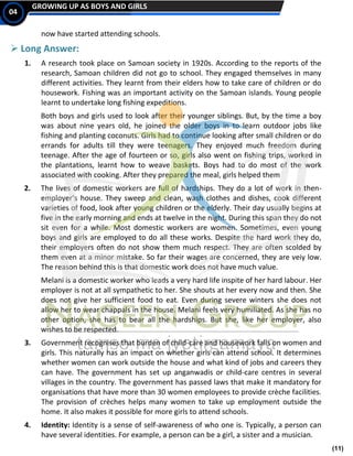 Class VII Social Science (Civics) Notes Chapter 4 Growing Up As Boys ...