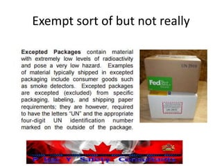 Exempt sort of but not really
 