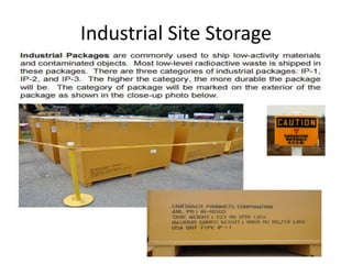 Industrial Site Storage
 