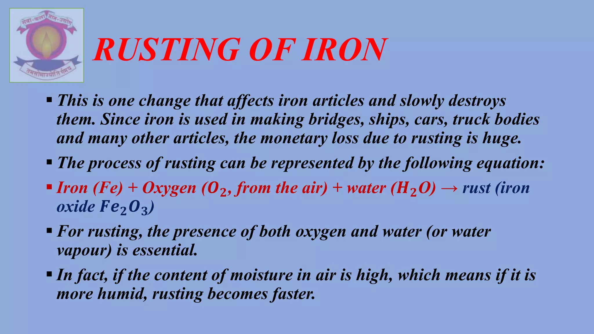 Class 7th Chapter 6 PHYSICAL AND CHEMICAL CHANGES.pptx