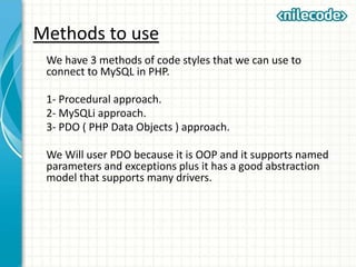 Class 8 - Database Programming | PPTX