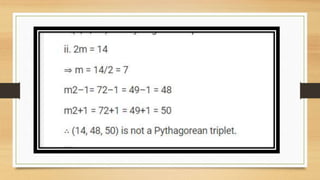 SQUARES AND SQUARE ROOT Class 8 chapter 6 exercise  6.2 