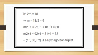 SQUARES AND SQUARE ROOT Class 8 chapter 6 exercise  6.2 