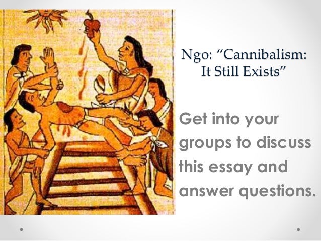 Essay of cannibals summary