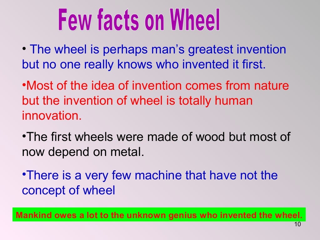 Class 8 english lesson 2 the history of the wheel
