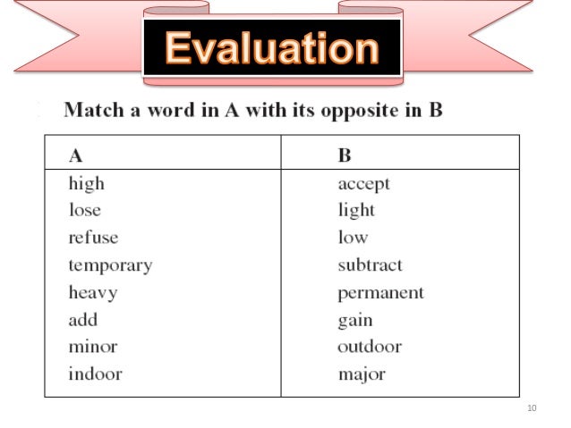 Printables Antonyms Examples For Grade 7 class 8 english lesson 7 synonyms and antonyms 10 11