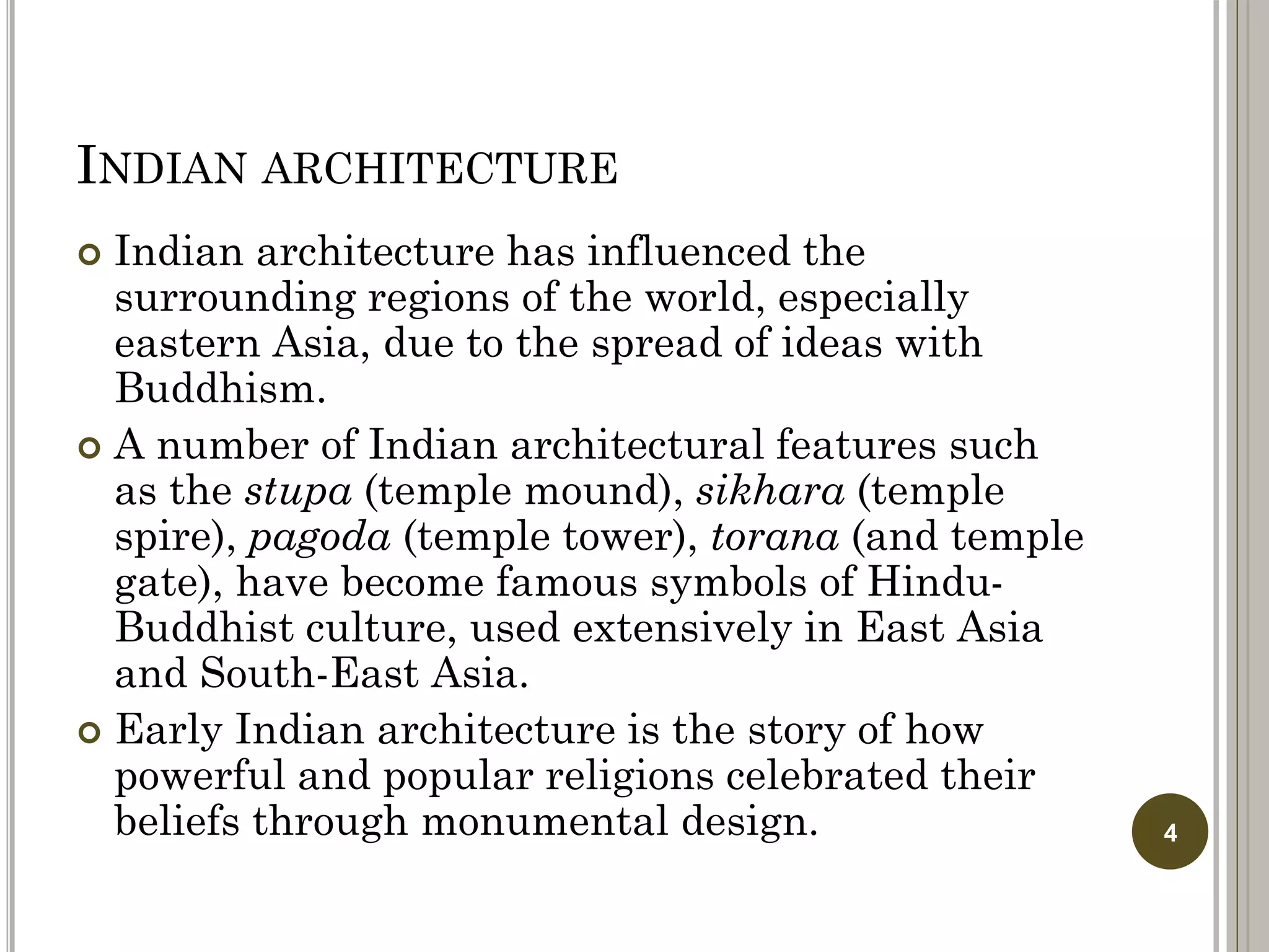 history of indian architecture | PDF
