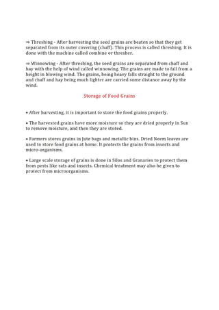 Class8 Notes of Science Chapter 1Crop production and Management..ppt