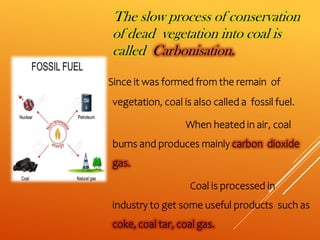 Class 8 science ch 5 coal and petroleum | PDF