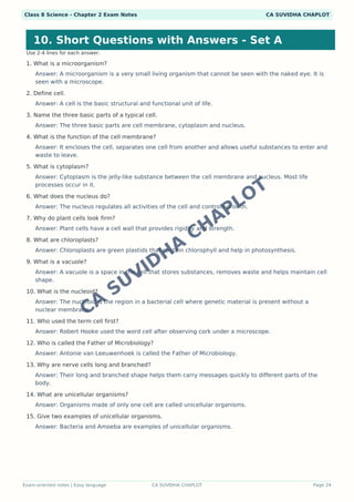 Class 8 Science Chapter 2work Worksheets.pdf Class 8 Science Chapter 2 Visual Notes PDF | Colorful Infographics ...