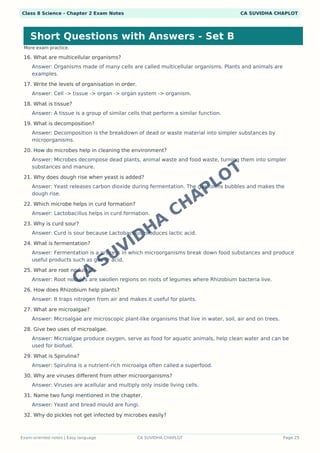Class 8 Science Chapter 2work Worksheets.pdf Class 8 Science Chapter 2 Visual Notes PDF | Colorful Infographics ...